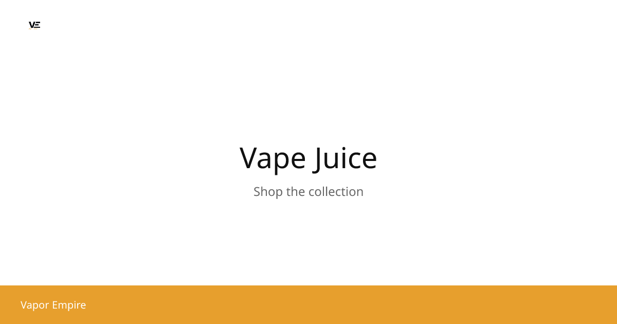 Vape Juice