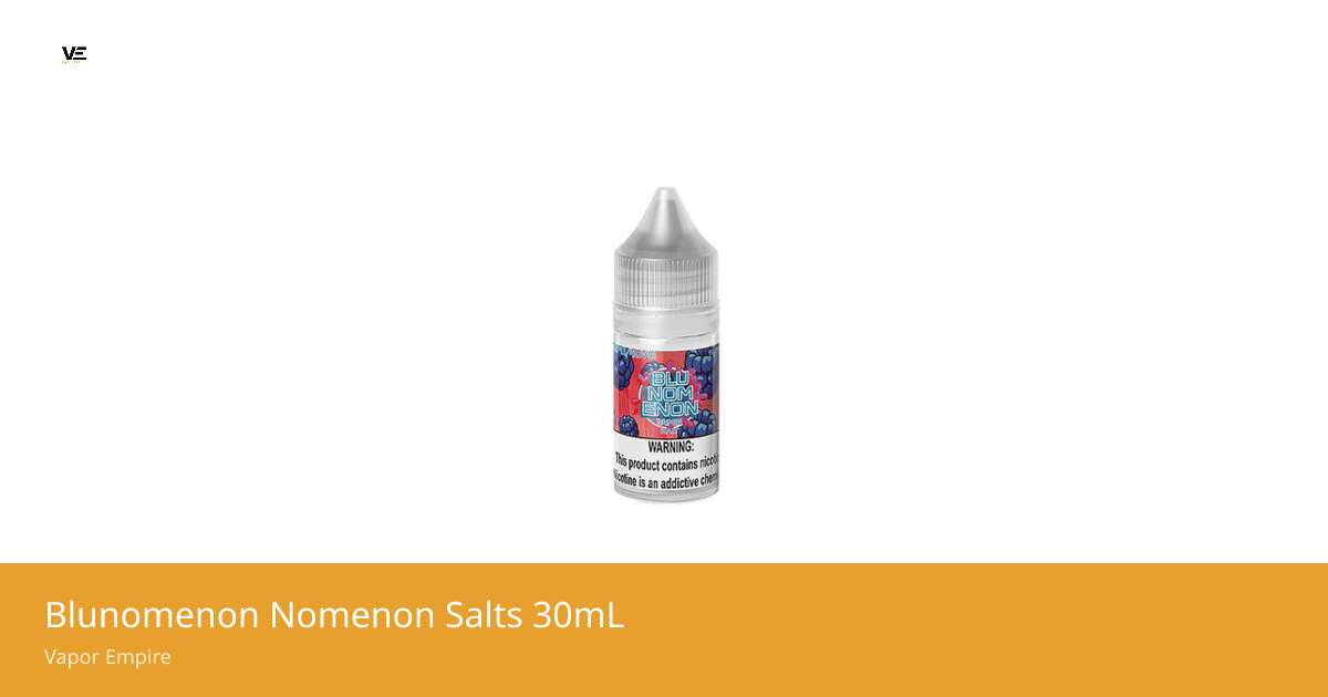 Blunomenon Nomenon Salts 30mL
